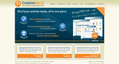Desktop Screenshot of creativemerch.com